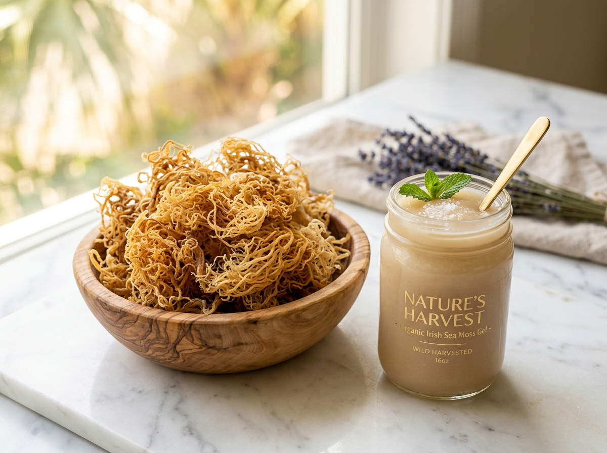 Fresh Sea Moss ingredients