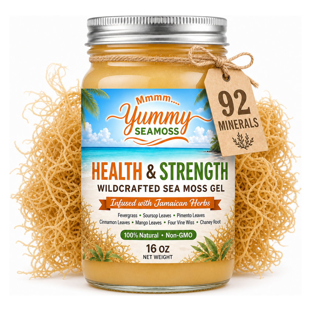 Health & Strength Sea Moss Gel – 16 oz